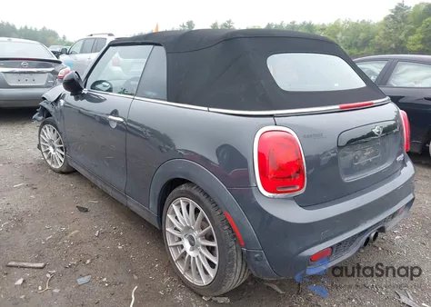 2017 Mini Convertible Cooper S из США, поврежденный, VIN WMWWG9C39H3D22503